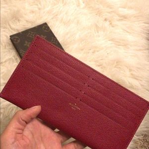 Authentic Louis Vuitton Felicie Card Holder